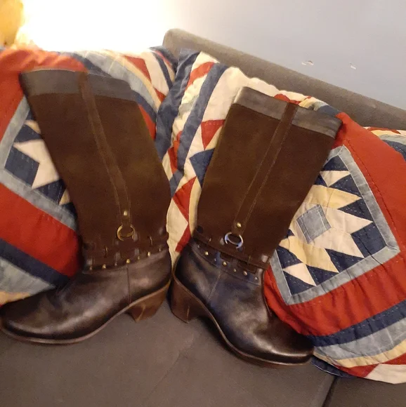 Naot Shoes Sale Womens Naot Knee High Leather Boots Size 82 Poshmark
